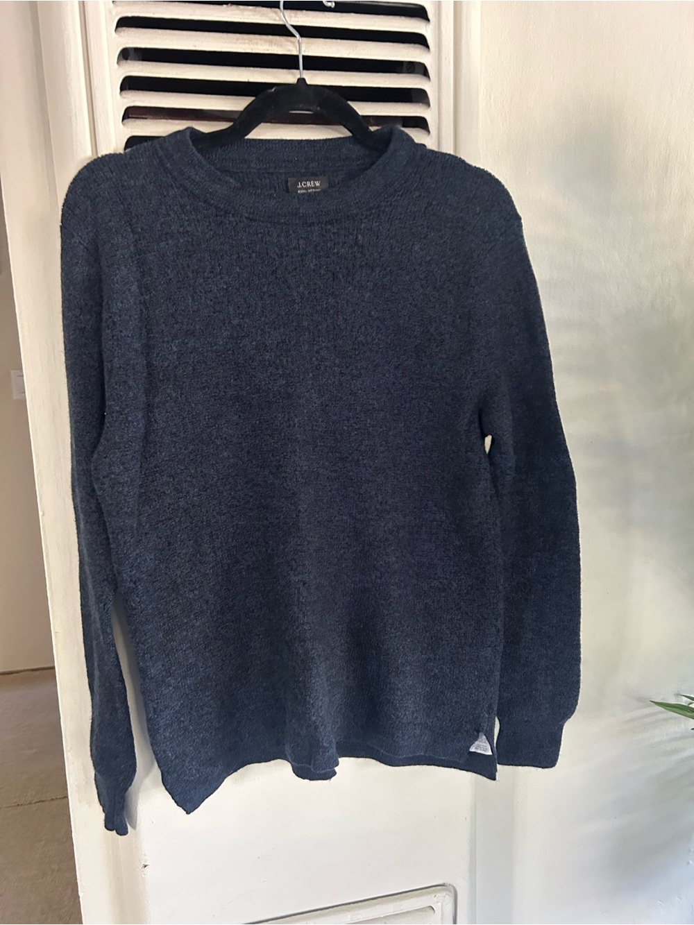 J. Crew Men’s Dark Navy Crewneck Sweater